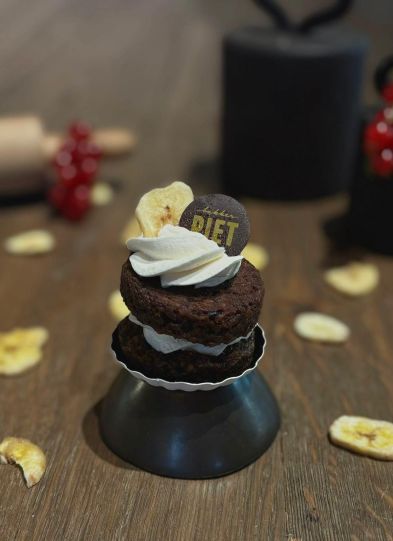 Petit four banaan dadel